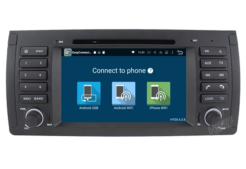 Clearance 4+32G 7"Android 8.0 Octa Core Radio GPS HDMI Car DVD Player for BMW E39 M5 1999 2000 2001 2002 2003/7 Series E38 1994 1995-2001 18