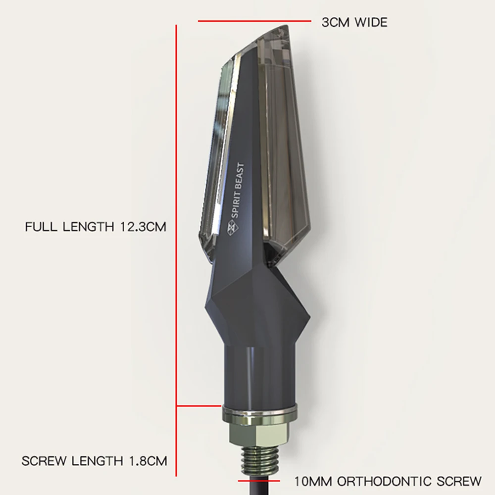 SPIRIT BEAST светодиодный мотоцикл для harley поворотник Drl мигалка для honda msx x-adv yamaha yzf r125 tdm 900 fz1 kawasaki ninja