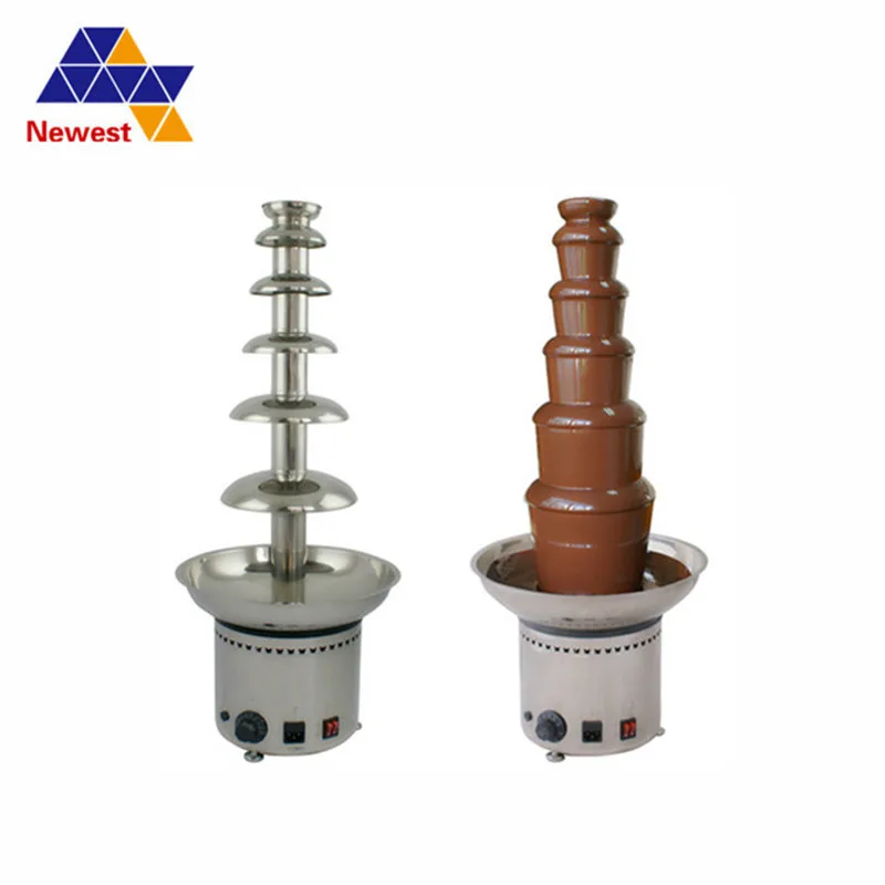 

Cascading chocolate fountain double layer chocolate fountain melting machine in 4/5/6/7 layers