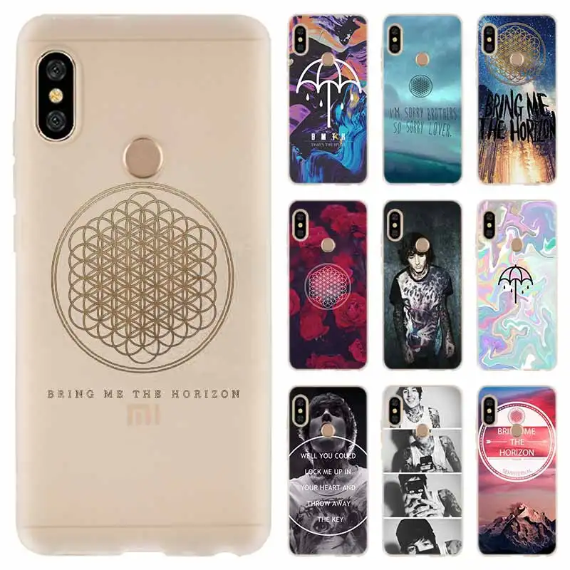 Чехол для Xiaomi Redmi Note 9 8 7 6 5 pro чехол 9a 8a 7a 6a 5a 8t y3 Bring Me the Horizon|Бамперы| |