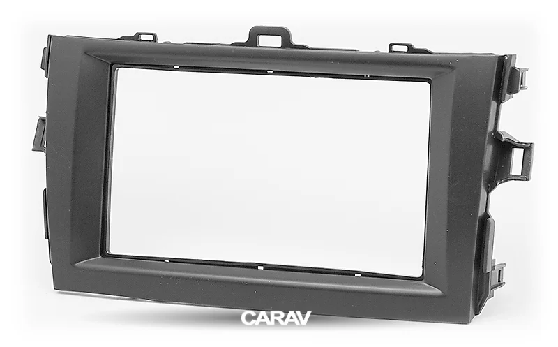 CARAV 11-505 двойной Din фасции для TOYOTA Corolla 2007-2013 радио DVD стерео панель тире Монтажная Установка отделка