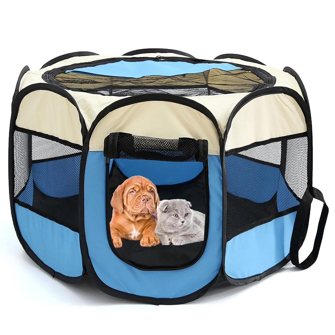 Pet tent Portable Folding Dog House Cage Dog Cat Tent Playpen Puppy Kennel Easy Operation Octagonal Fence Outdoor Supplies Pet tent Portable Folding Dog House Cage Dog Cat Tent Playpen Puppy Kennel Easy Operation Octagonal Fence Outdoor Supplies
