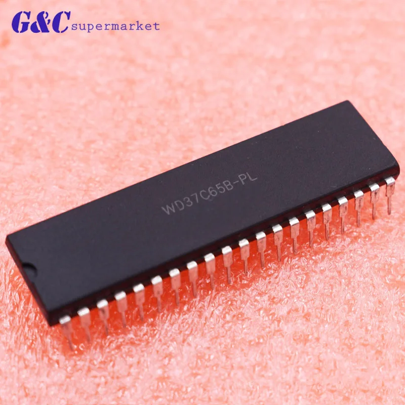 1/5PCS WD37C65B-PL 37C65B 40PINS Floppy Disk Subsystem Controller WINBOND