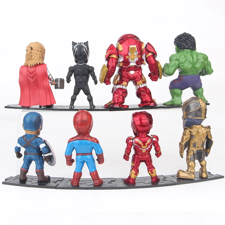 35/38stk Marvel Minifiguren Thanos Hulk Thor Iron Man Avengers Figuren Spielzeug 