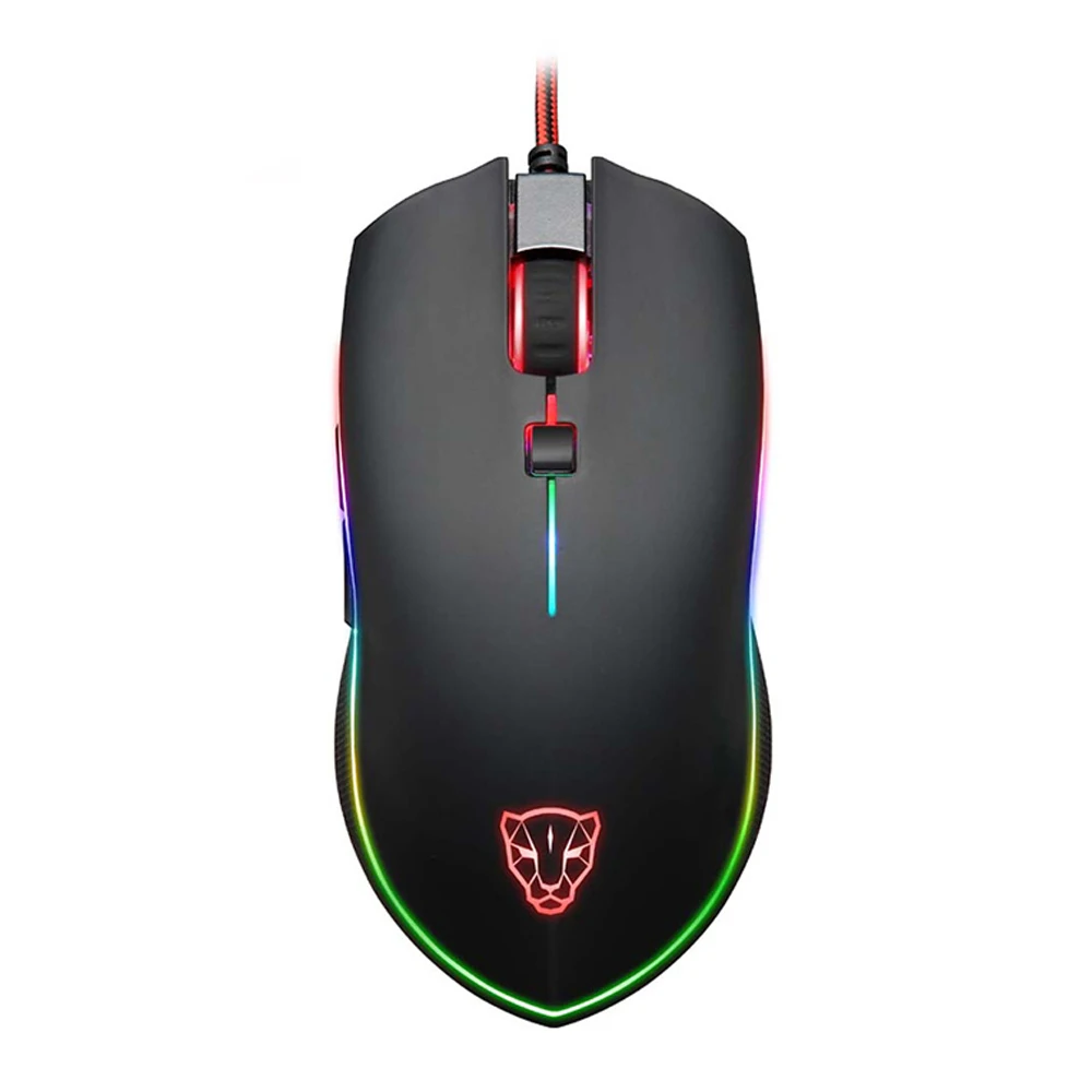 Motospeed проводная мышь клавиатура комбинированная RGB подсветка одна рука K27 игровая механическая клавиатура с V40 набор игровых мышей для ПК ноутбука - Цвет: Mouse without Keypad