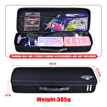 Футляр для рыболовных снастей коробка для рыболовных приманок двухслойный чехол аксессуары коробка приманка рыболовный контейнер для снастей#2D21