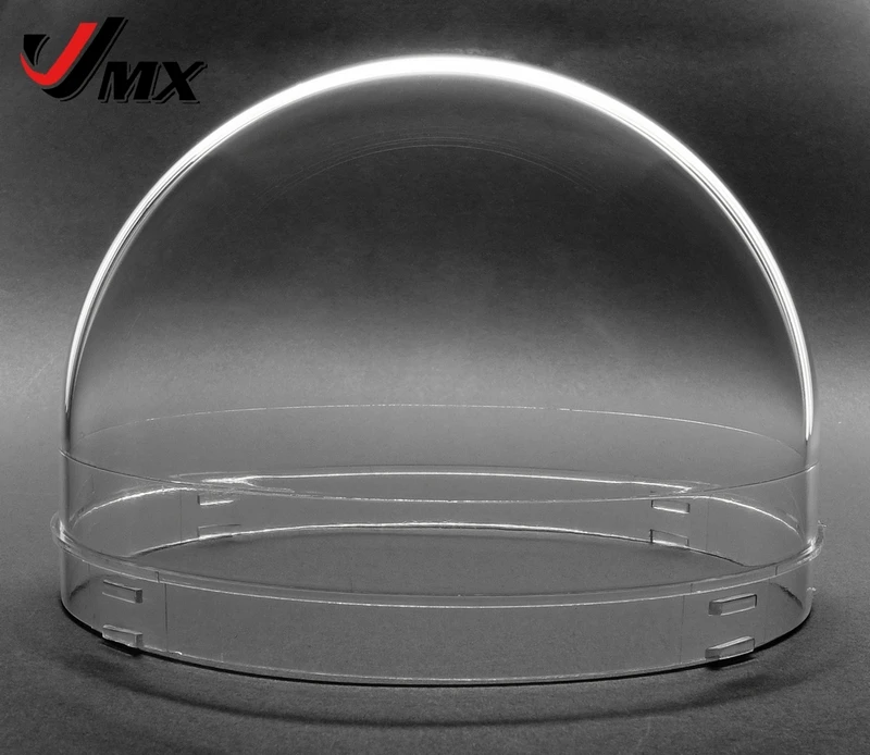 JMX 4.8 INCH Acrylic Indoor / Outdoor CCTV Replacement ULTRATHIN Clear Camera Dome Housing