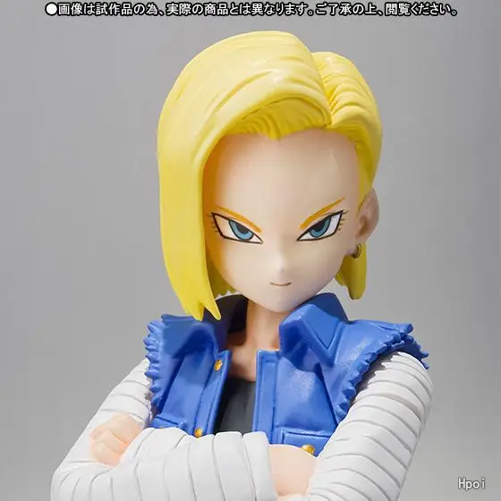 СВЧ Dragon ball Z Android № 18 с логотипом и переноска BJD фигурки героев «Жемчуг дракона Z» игрушки; высота каблука 14 см