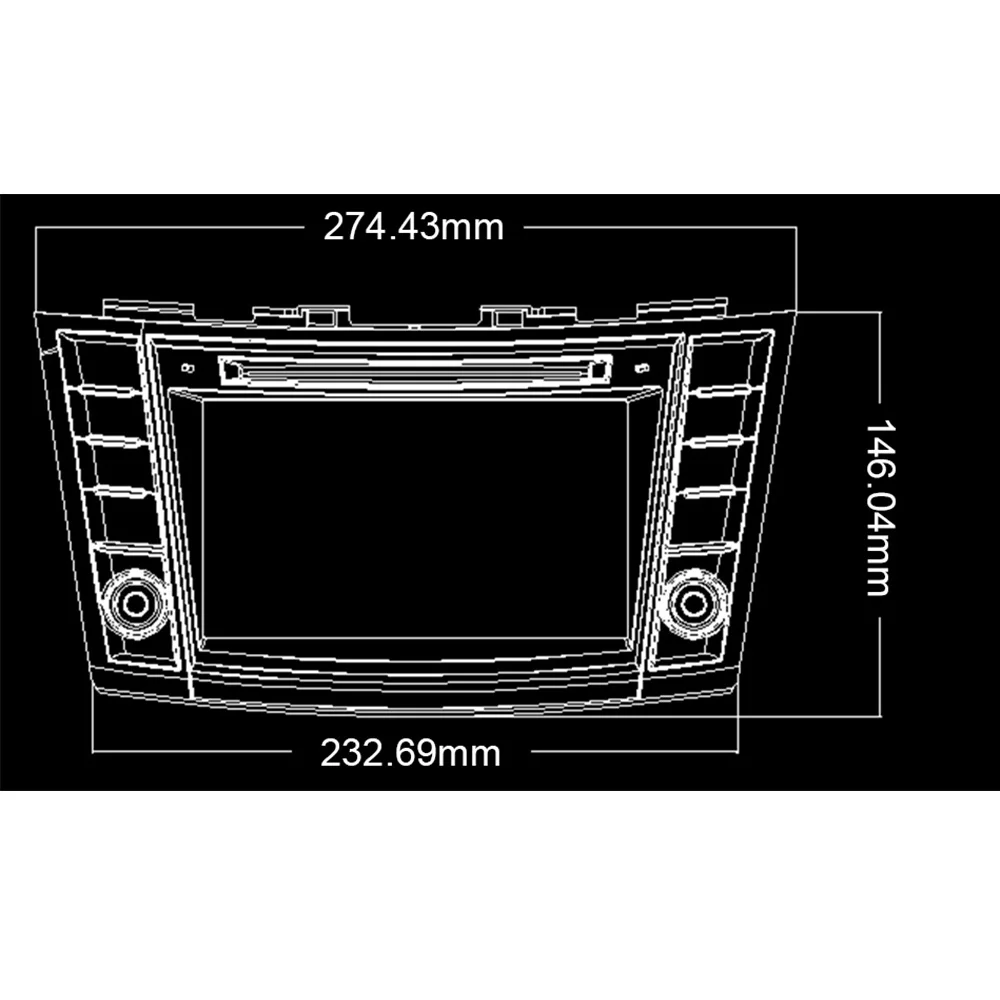 Sale Eunavi 2 Din Android 8.1 Car Dvd Player For Suzuki Swift 2011 2012 Radio Stereo GPS With Steering Wheel Control Free Camera Map 4