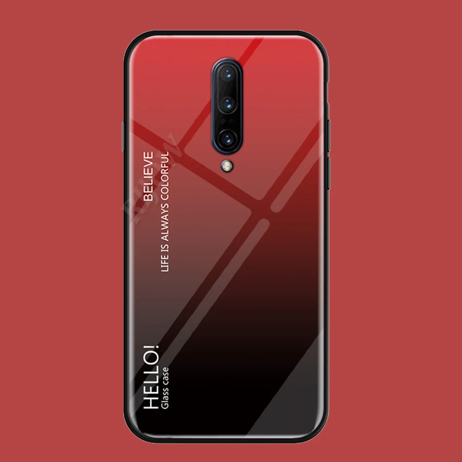 Оригинальный RIJOW градиентный чехол для OnePlus 7 Pro Чехол One Plus 7T Чехлы модная задняя