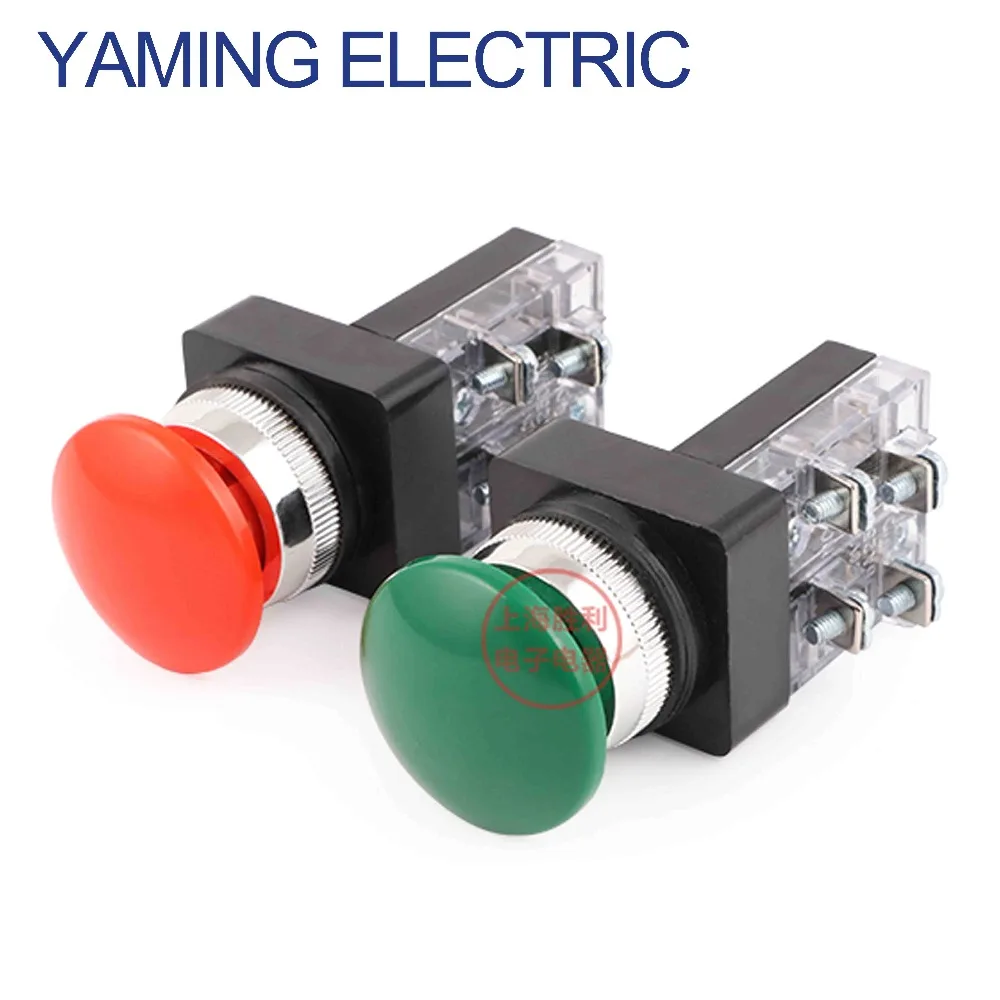 TBM 30 MB 30 Momentary Round Mushroom Control Push button switch 4