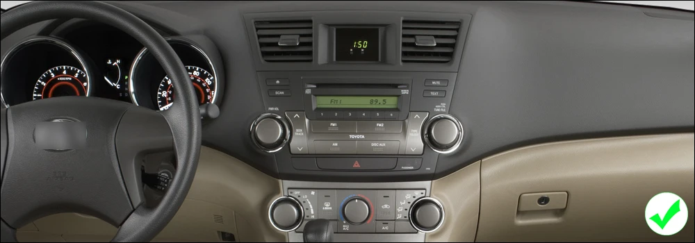 Cheap ZaiXi Android Car Multimedia GPS For Toyota Highlander XU40 2008~2013 Radio vertical screen tesla screen Radio Video USB DAB+ 2