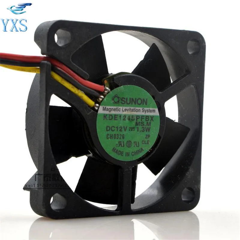 KDE1245PFBX DC 12V 1.3W 4510 45*45*10mm 4CM Computer Cooling Blower Fan