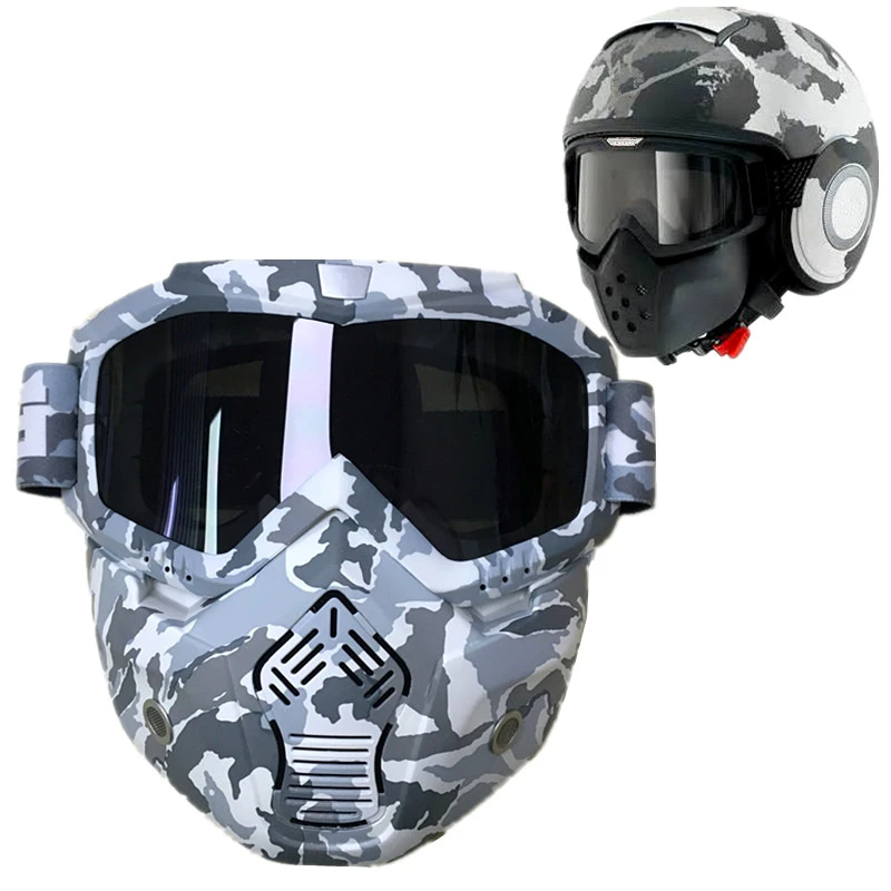 カモフラージュ ストリートファイター オートバイヘルメットゴーグル シャークヘルメットゴーグル Helmet Goggles Glasses Helmethelmet Glasses Aliexpress