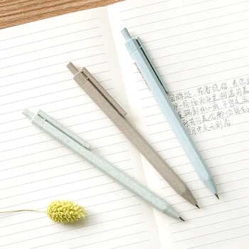 

1pc 0.5mm Simple Wheat Mechanical Pencil Hexagonal Press Propelling Pencils Painting Kawaii Korean School Supplies Stationery
