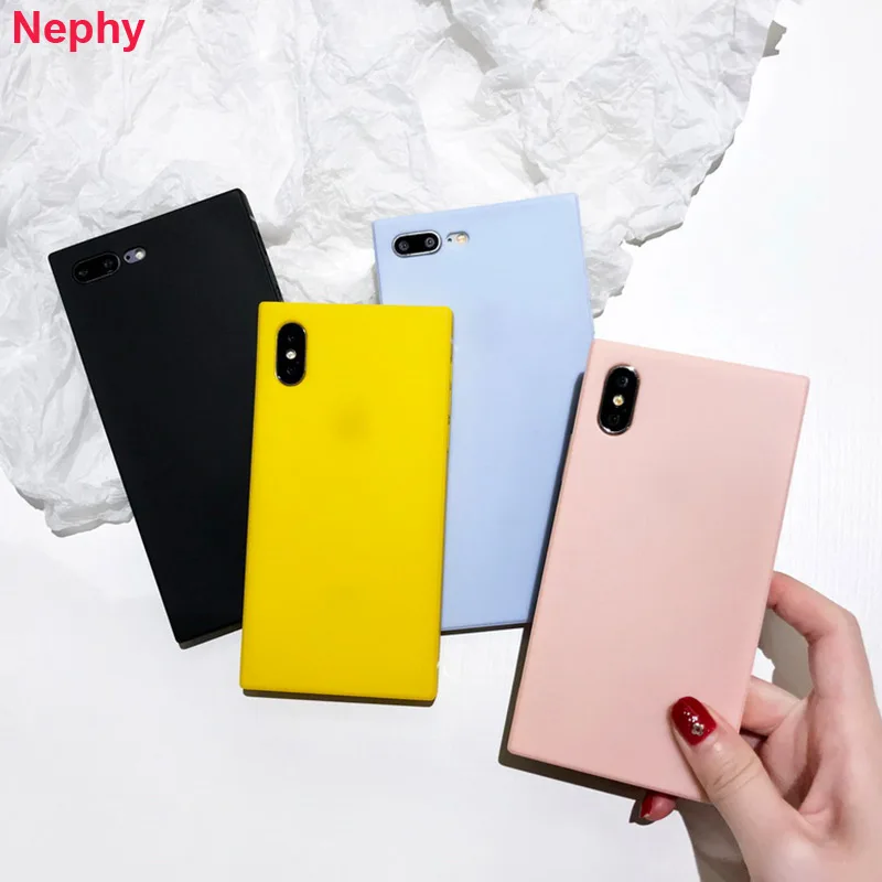

Luxury 4 Gasbag Drop-Proof Soft Silicone Case For iPhone 7 8 Plus 6 6S 7 7S iPhone X 10 6Plus 7Plus 8Plus Cell Phone Candy Cover
