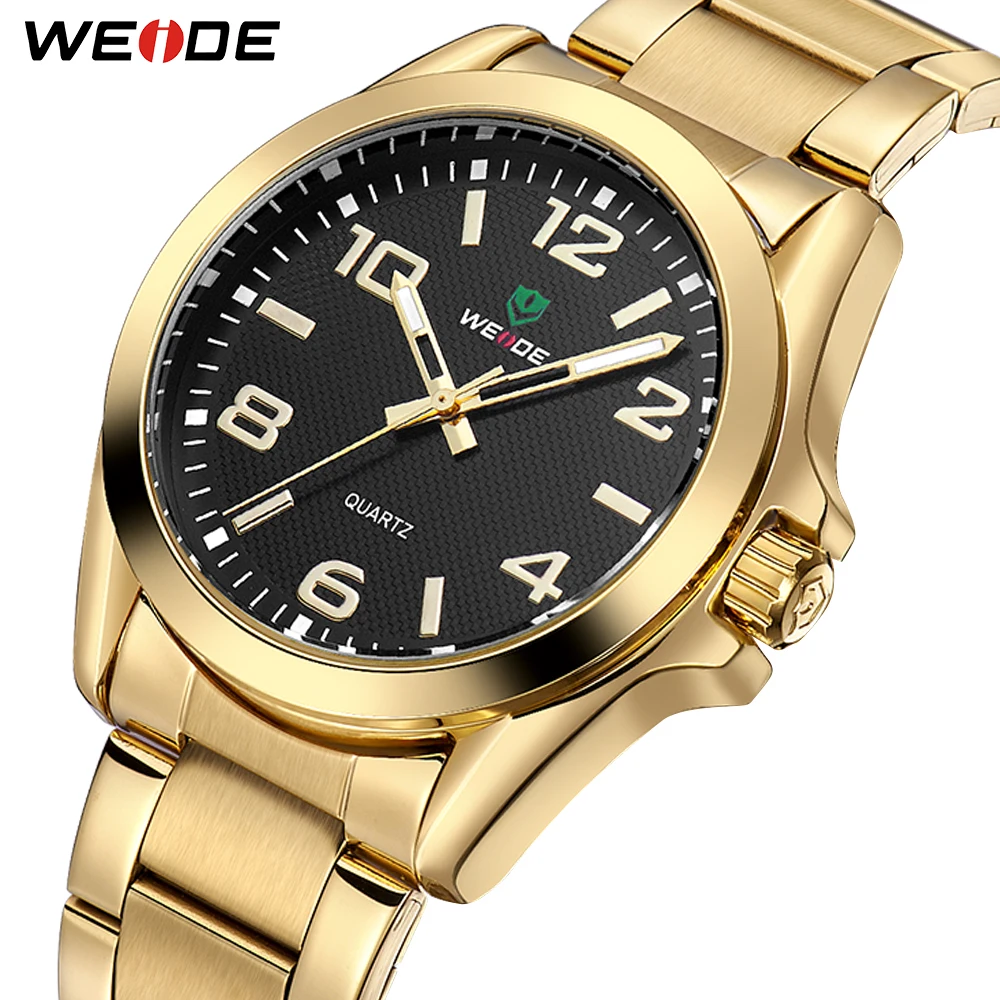 

WEIDE Top Luxury Brand Mens Business Analogue Quartz Stainless Steel Strap Wrist watches Relogio Masculino Clock Horloges Hours