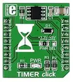 Placa de Desenvolvimento do Módulo TEMPORIZADOR MIKROE-2333 CLIQUE DS1682 Enrolador
