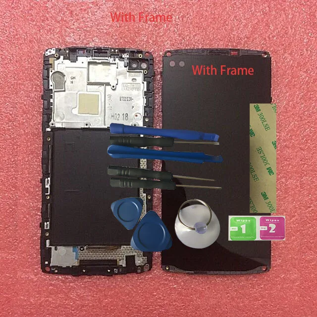 

RYKKZ For LG V10 LCD Display With Touch Screen With Frame Digitizer Assembly Replacement With Tools+3M Sticker