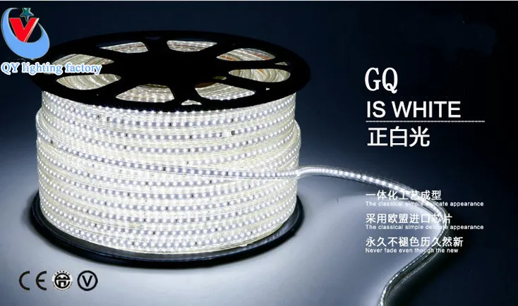 60led/м) 1-20 м 220 v 230 240 v 3014 чистый белый светодиодные полосы Водонепроницаемый открытого монтажа светодиодный 60leds/m 300 светодиодов/5 м