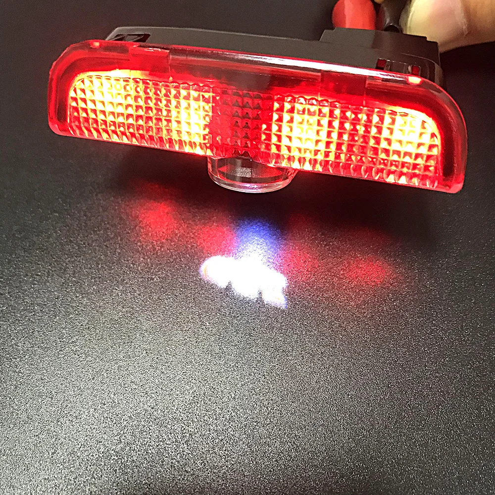 

1-10 Pair Angel Wing Logo Welcome Light LED Car Door Decorative Ghost Shadow Projector For Volkswagen VW Golf 5 6 7 Accessories