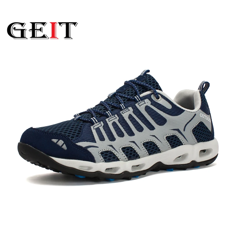 

2019 Outdoor Men/Women Hiking Shoes Waterproof Breathable 6 Colour Couple Boots Training Sneakers Anti-Slip Trekking Shoes