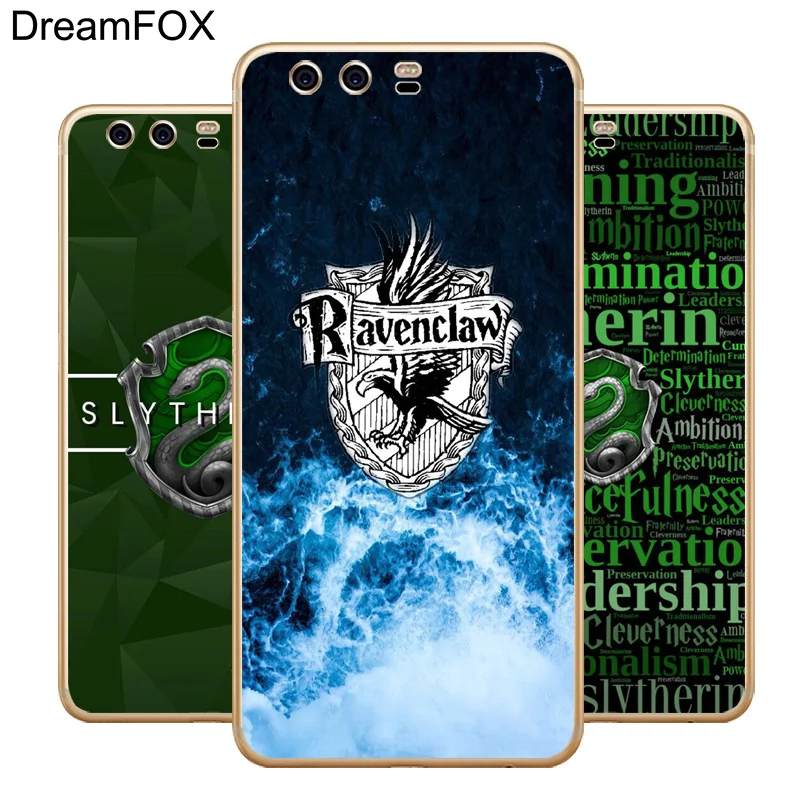 

DREAMFOX L589 Harry Potter College Soft TPU Silicone Case Cover For Huawei P8 P9 P10 Lite Plus 2017 Honor 8 Lite Pro 9 6X