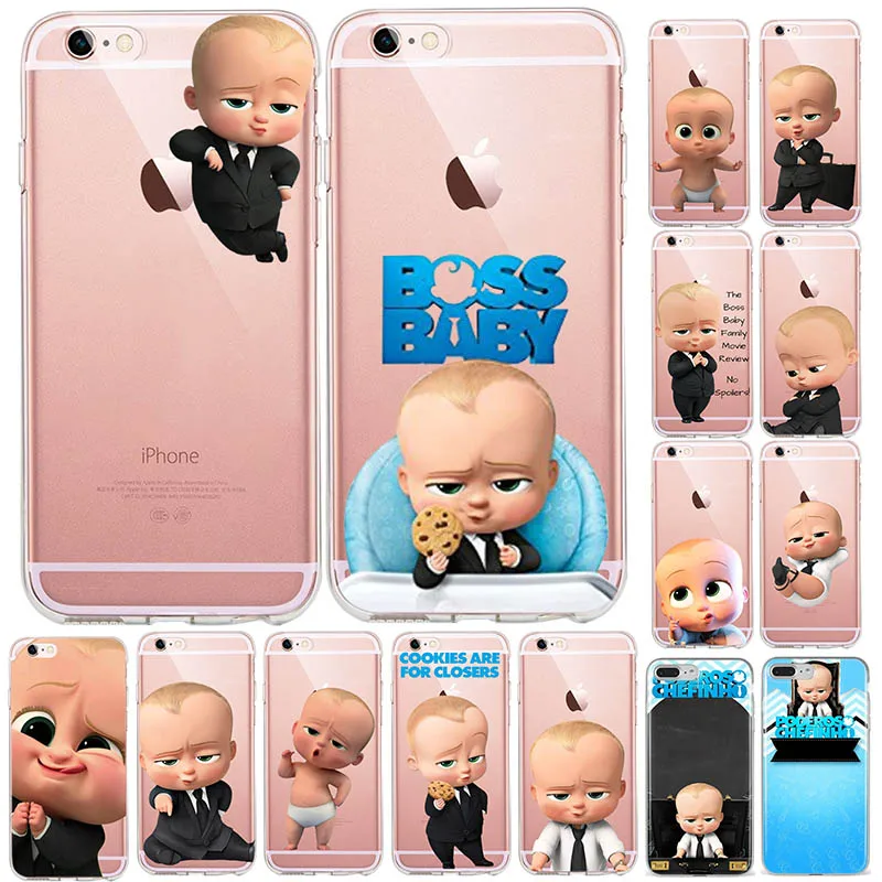 

New Movie Boss Baby Boss ME Funda Silicone TPU phone Case For iPhone 5S SE 6 6s7 8 Plus X XS XR XS MAX Cute Anime Back Cover