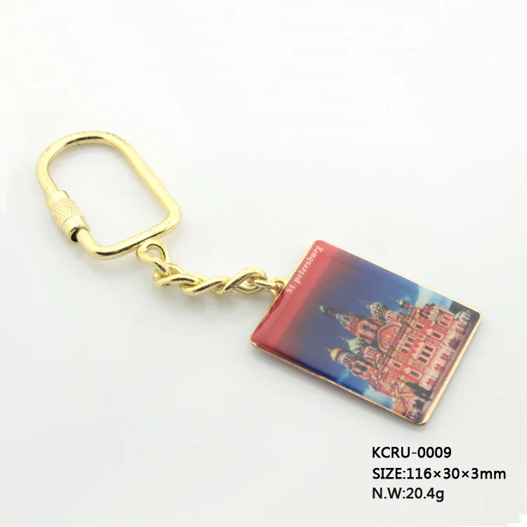

1200 Pieces/Lot Moscow Kremlin building Book Key Chain Keyring square Book Key Ring Holder Pendant Jewelry for gift Wholesa