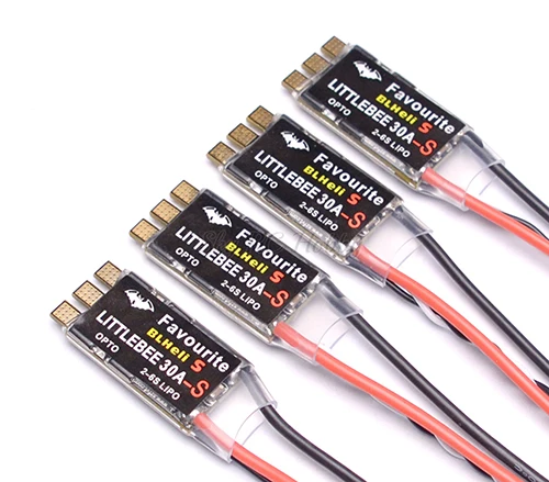 ZMR250 250 углеродное волокно F3 Контроллер полета Acro RS2205 2300KV мотор 12A/20A BLHeli-s/LittleBee 30A ESC для QAV250 RC самолета - Цвет: Littlebee 30A  ESC