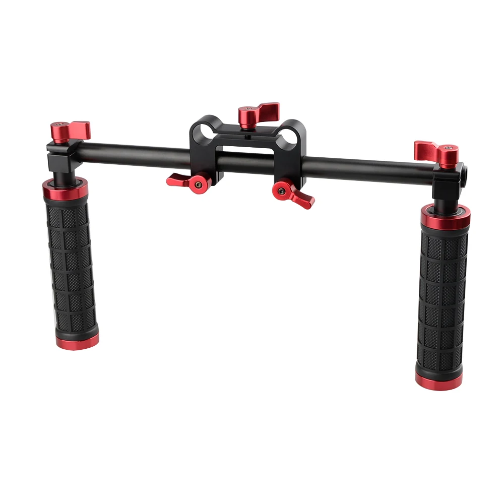 

CAMVATE Camera Handle Grips Handlebar Support Kit for DSLR Camera Camcorder Shoulder RigC0933