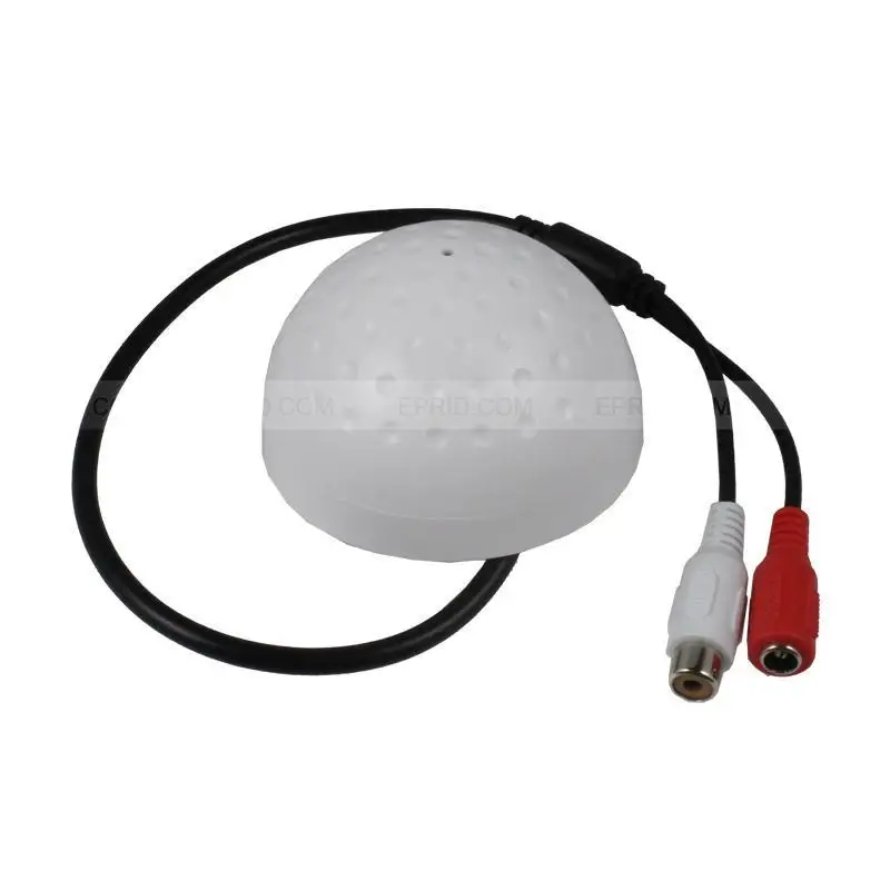 

MIC Microphone RCA Output High Sensitive for CCTV Security DVR Monitor Audio
