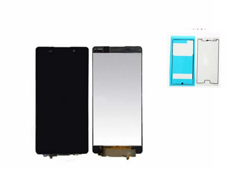 

5.2" Black/White color LCD display Touch Screen Digitizer Assembly+Adhesive for Sony Xperia Z5 E6633,E6603 E6653 replacement