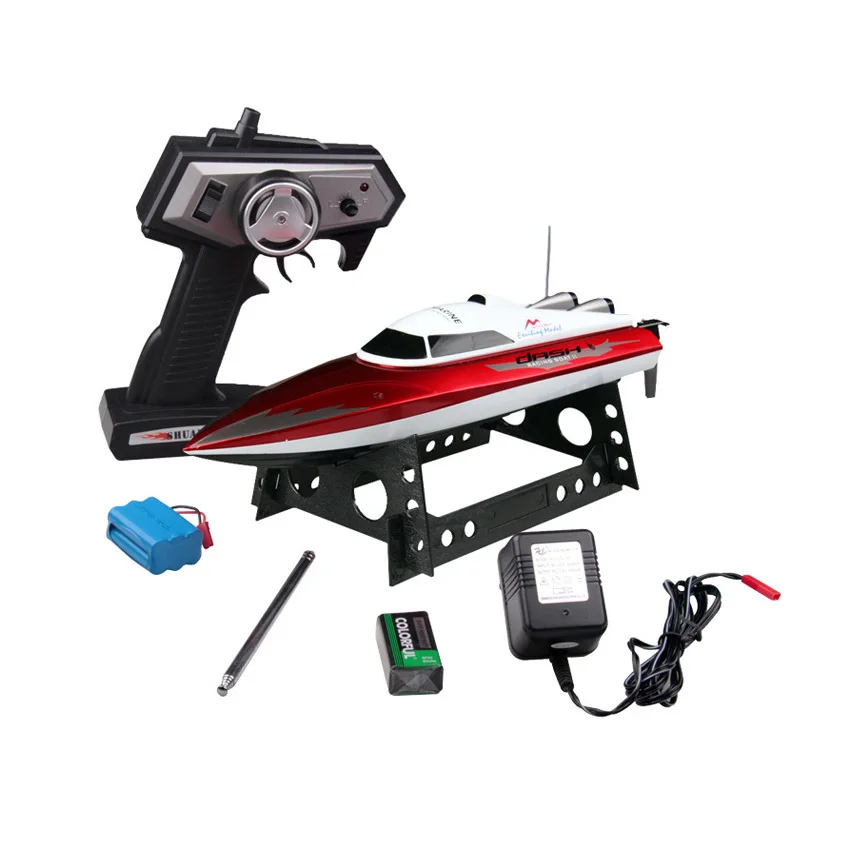 Free shipping 2.4G DH7009 Remote Control speed boat with servo RC speed