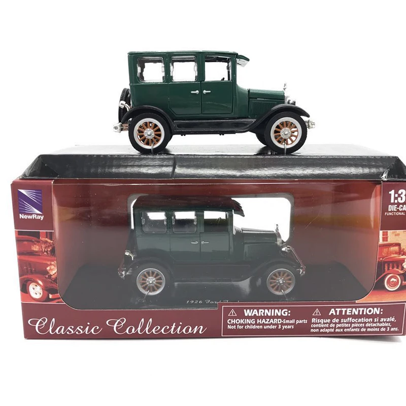 12 см 1:32 Масштаб металлический сплав классический статический 1926 классическая модель автомобиля литые автомобили игрушки для детей