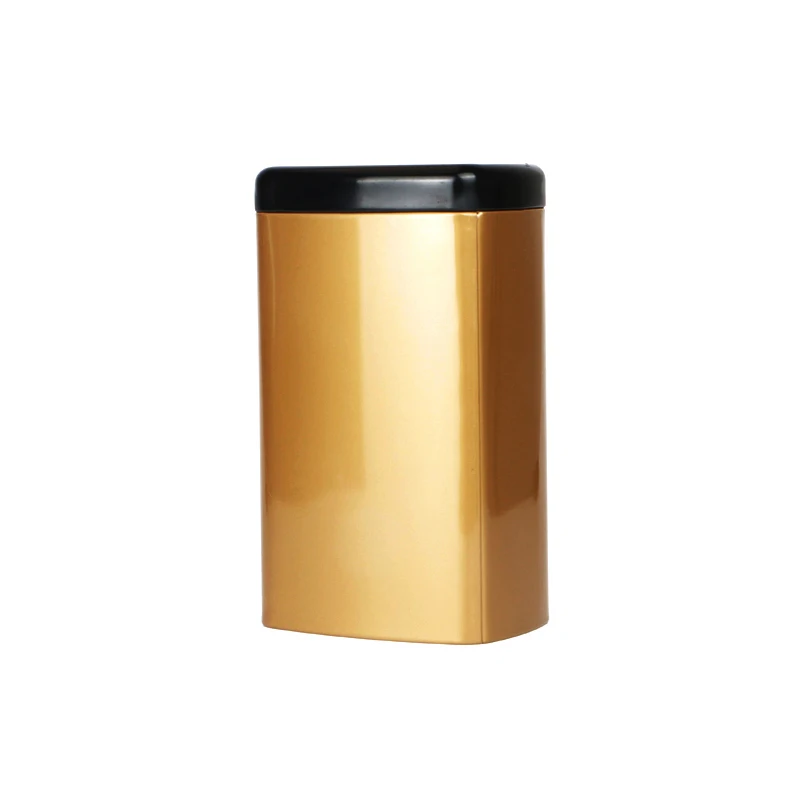 Xin Jia Yi упаковка прямоугольной формы Золото большой оловянный ящик для чайные конфеты для печенья, продуктов питания Хранения Чая Оловянный Металл жестяная коробка для чая коробка для кофе может