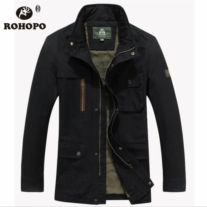 Men Military Jacket Thick 100% Cotton Overcoat Fleece Winter Warm Field Outwear Russian Man Pockets Cargo Jacket Big size 5XL 