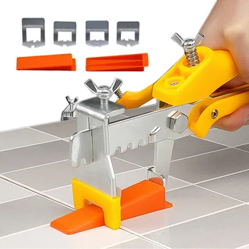 

Tile Leveling Pliers 1mm 1.5mm 2mm Floor Locator Insert Tile Leveler Equalizer Auxiliary Decoration Tool Level Measuring Tools