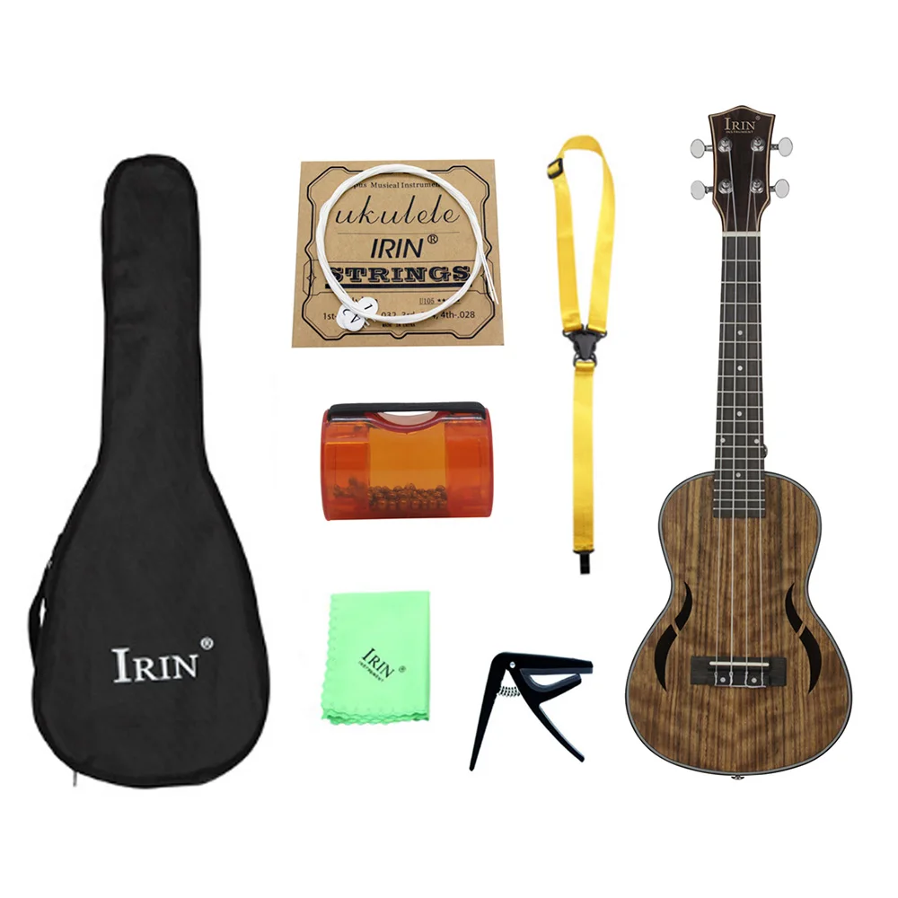 

IRIN UK2660 26 inch Walnut Four String Ukulele Soft Sound High Quality Portable Durable Unisex Musical Instrument Ukulele