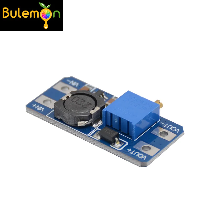 

MT3608 DC-DC Step Up Converter Booster Power Supply Module Boost Step-up Board MAX output 28V 2A For Arduino