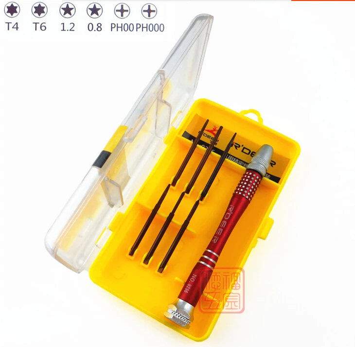 

Стальной Многофункциональный Набор прецизионных отверток R'DEER CRV для ремонта, ручные инструменты NO.9236, бесплатная доставка, оптовая продажа