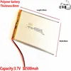 Batería de polímero de litio 3,7 V 12500mAh 8080130, instrumentos de navegación MP3 MP4, juguetes pequeños y otros productos, batería Universal ► Foto 2/5