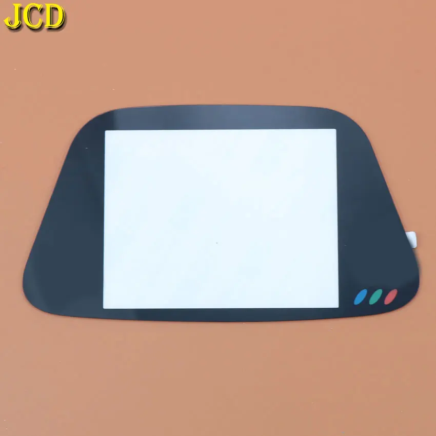 JCD 1 шт. Черная Стеклянная Защитная крышка для объектива Sega Game Gear запасная пленка