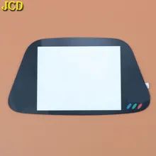 JCD 1PCS Black Glass Screen Lens Protective Cover For Sega Game Gear Replacement Screen Protector GG Lens
