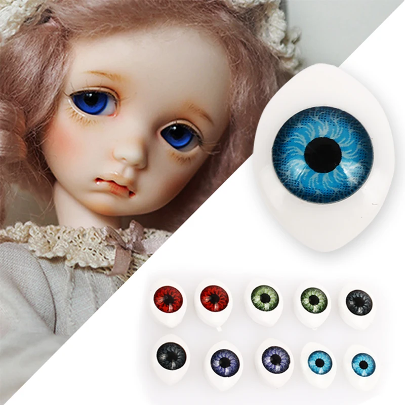 Овальные глазные шары кукольные глазные шары подвесные украшения стимулируют творческие Творческие цвета реалистичные