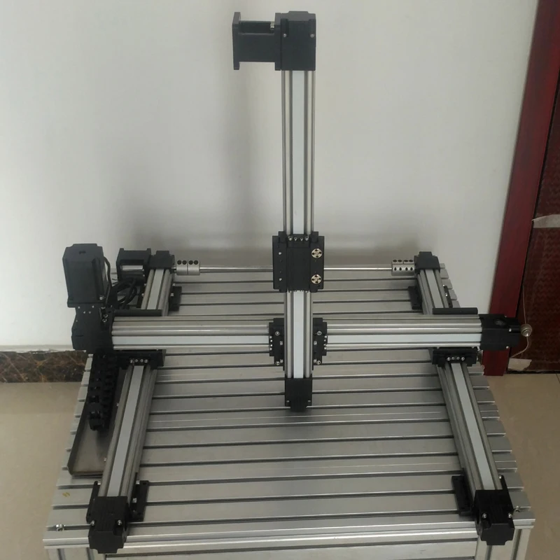 

3 axis cnc linear guide rail ball screw motion stage slide actuator module x y z motion table customer-made