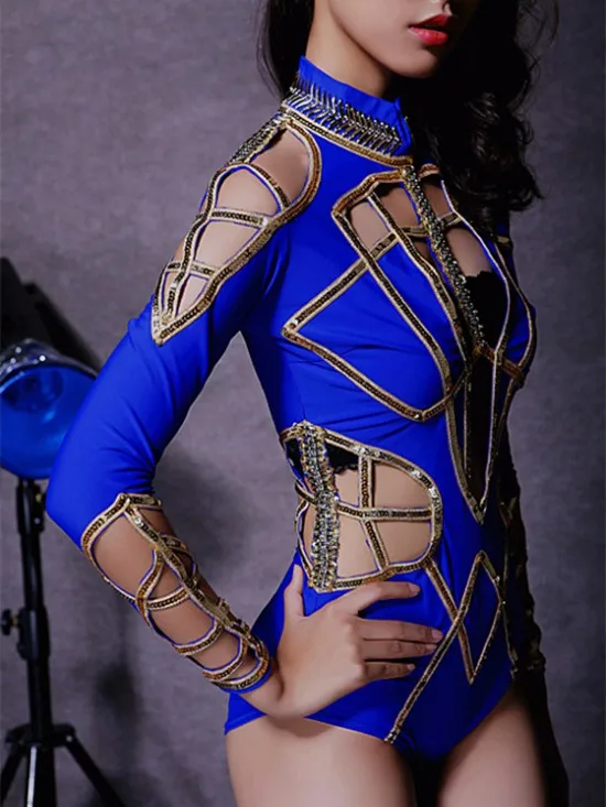 Рисунок 6 - Женский комбинированный костюм для выступлений