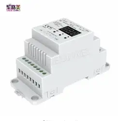 DL DC5V-24V DMX512 к 4CH 0-10 V декодер 0-10 V светодиодный диммер DMX 512 сигнал 0-10 V сигнал RGB/RGBW контроллер 4 канальный регулятор освещения