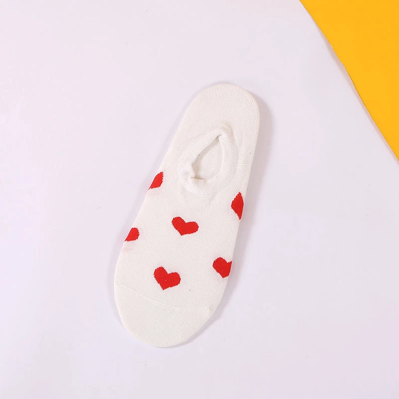 Классические летние носки для влюбленных оригинальные носки-башмачки с художественным принтом дышащие полосатые короткие Винтажные эластичные мягкие модные носки унисекс