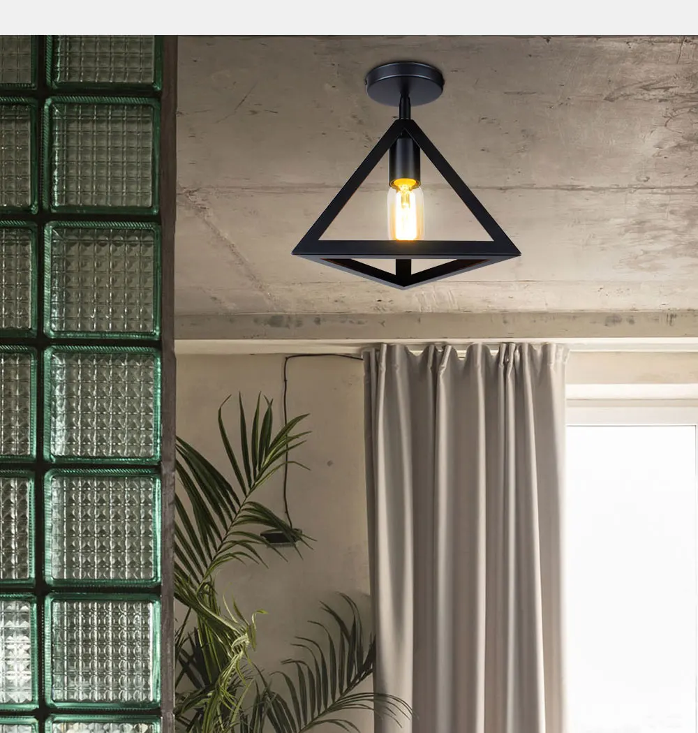 Geometric Ceiling Lights Adjustable Ceiling Lamp